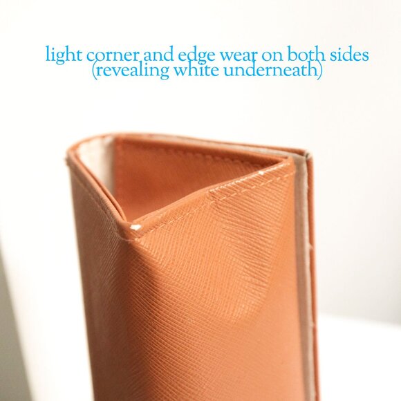 Unisex Tory Burch Cognac Brown Eyeglass Case - Picture 7 of 7